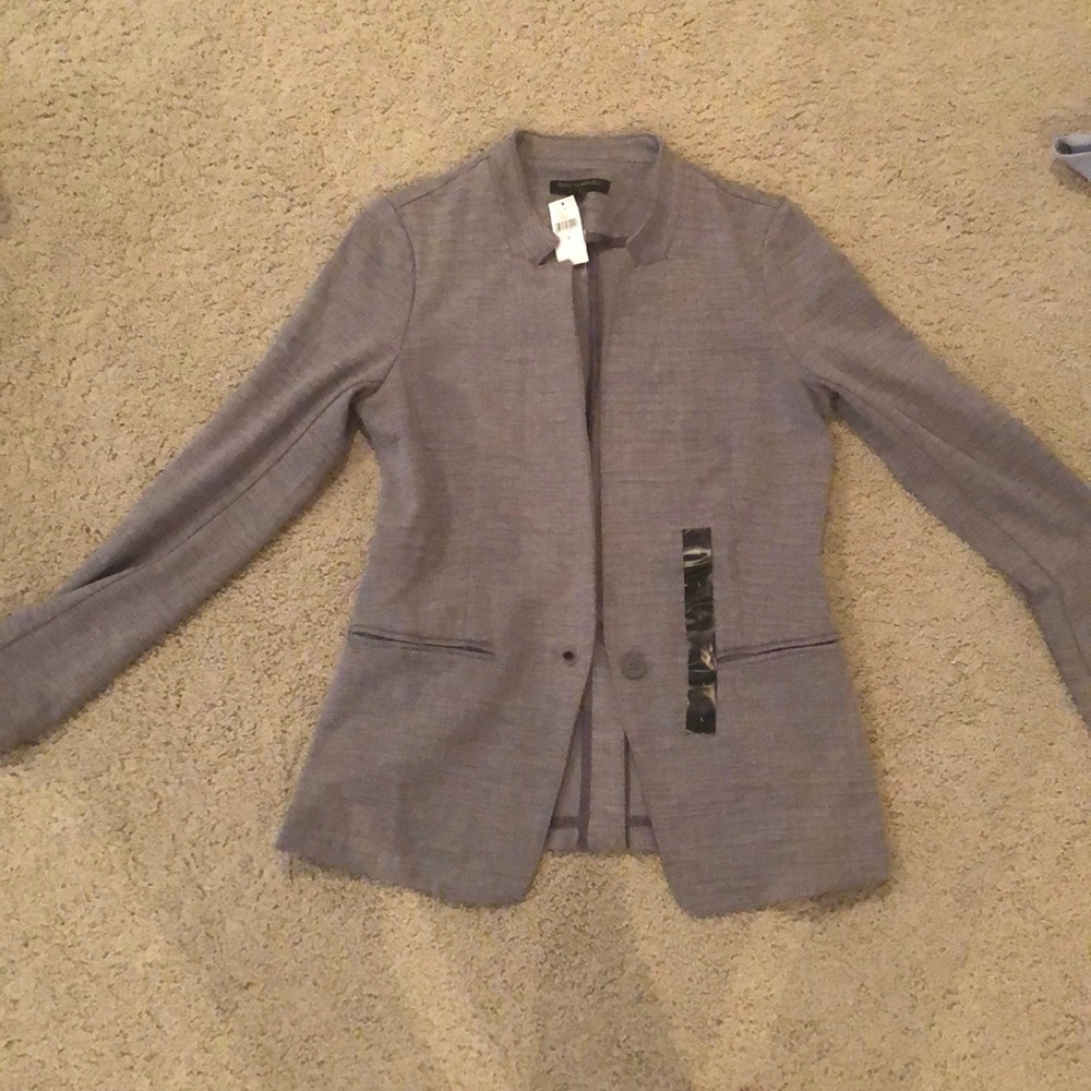 Banana republic  knit inverted collar blazer